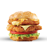 Chickxy Double Chicken Burger 