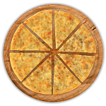 9" Garlic Pizza Bread 